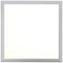 Deckenleuchte Alba, silber, weiß, 39,5 x 39,5 cm, Metall Panel