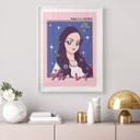 Plakat Anime-Girl "Lana del Rey" - Gomes