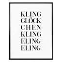 Poster Kling Cloches