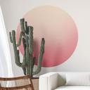 Wall Sticker Ombre - Lyserød sol