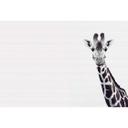Livingwalls papier peint photo ARTist Portrait d'une girafe