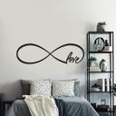 Endless love wallsticker