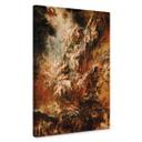 Lienzo Rubens - La caída del infierno de los condenados