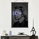 Tekstil plakat Karl Lagerfeld - Mielu