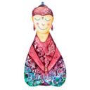 Muursticker Hagenmeyer - Happy Buddha
