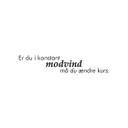 Wallsticker -  Er du i...