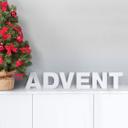 Lettres décoratives - Advent