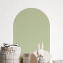 Wall Sticker Rund bue bred - Pistacie