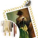 Poster - Alexander - Noir et vert