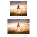 Fotomural faro en la costa de Sylt - Eisenmann