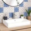 Azulejos Adhesivos Florales de todo tipo en estilo casa de campo - lote de 12