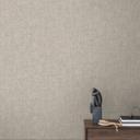 Papel pintado texturado aspecto textil beige topo - papel pintado no tejido discreto moderno
