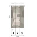 Abstrakt fototapet beige grå - designtapet med naturformer - Ikke-vævet tapet moderne