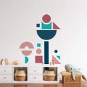 Sticker mural Composition géométrique (15 éléments)
