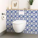 Azulejos Adhesivos Flor de azulejo holandés - lote de 12