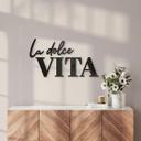 Decoración acrílica La dolce Vita - moderna