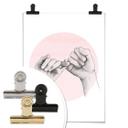 Póster Graves - Pinky swear