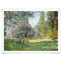 Póster Monet - El Parque Monceau