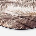 Tableau sur alu-Dibond Herbes en pastel - Rond