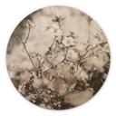 Annie Billede af træ - Vilde blomster - Rund