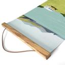 Póster de tela Paisaje - Furgoneta Vida en la costa - Rivers