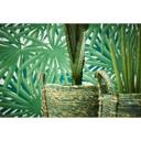 Papel pintado tejido-no tejido Livingwalls Papel pintado Metropolitan Stories palmera Said Marrakech verde, metalizado, blanco