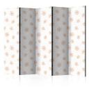 Screen room divider - Børneblomster, 3-delt