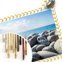 Affiche - Plage de galets 01