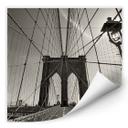 Zelfklevende Poster - Brooklyn Bridge