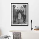 Póster Mujer erótica en el baño - Toniolo