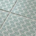 Azulejos Adhesivos Boho - espiga simple - azul-verde crema - lote de 12