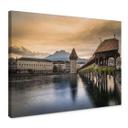 Cuadro lienzo Huber - Casco antiguo de Lucerna