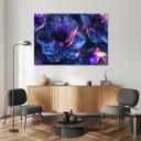 Canvasbillede, Granatæbleblomster - 3D-dybde