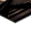 Geborsteld Alu-Dibond met goud-, zilver- & kopereffect - Architectuur tunnelperspectief - Jamal