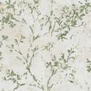 Papel pintado tejido-no tejido botánico en verde claro y blanco - diseño mural con motivos florales de la naturaleza