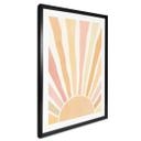 Plakat Boho-solstråler - Manovski