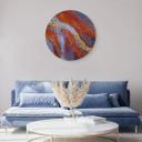 Tableau sur alu-Dibond McConaghy - Paysage mystérieux - Rond