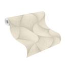 metallic tapet, non-woven tapet Sky Lounge grå 10.00x1.06 m