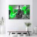 Canvasbillede, Buddha abstrakt