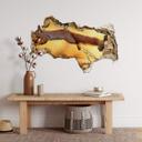 3D Wallsticker van Duijn - Egern, der springer