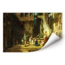 Muurprints Spitzweg - Wasvrouwen