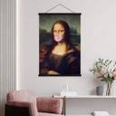 Póster de tela Taudalpoi - Mona Lisa con chicle