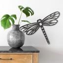 Decoración acrílica Libélula de origami