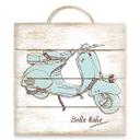 Cuadro de madera Vespa - 40x41,5 cm