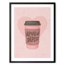 Póster Café - Eleonora - Love you a Latte