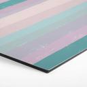 Hexagon Dibond Uplusmestudio - Coloured Stripes