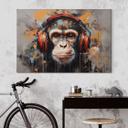Lienzo mono DJ con auriculares - Magnusson