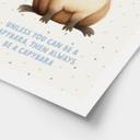Poster Capybara mignon - Always be yourself