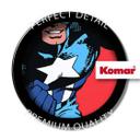Selvklæbende non-woven tapet - Marvel PowerUp Captain America - 125 x 125 cm