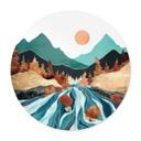 Plakat Bjergland flod - SpaceFrog Designs